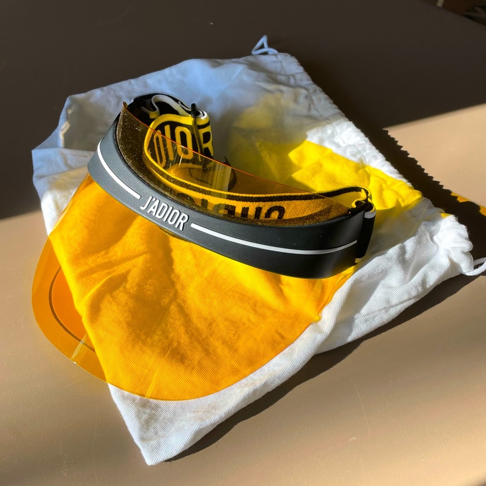 Dior DiorClub1 Yellow Visor Sunglasses